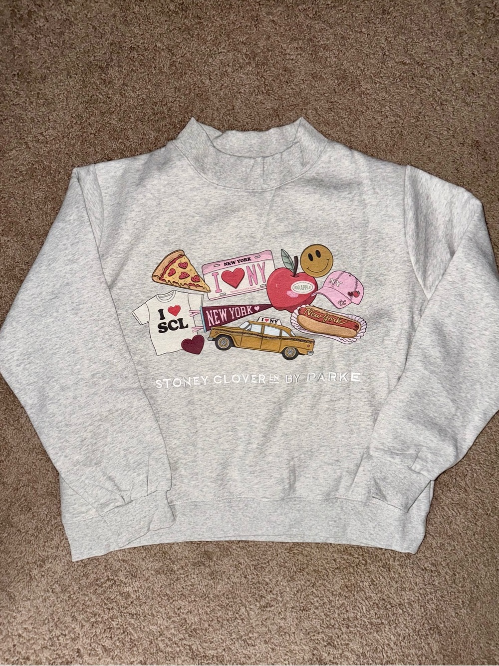 Parke x Stoney Clover Ln NYC mockneck
